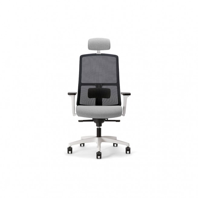 Scaun managerial Nahu Essential Armonia White 01 PT